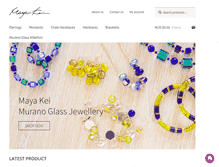 Tablet Screenshot of mayakei.com.au